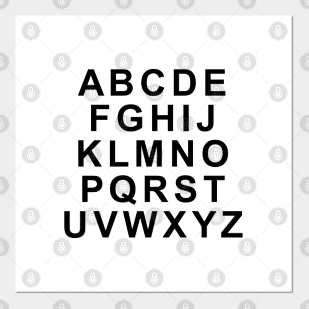 Alphabet Capital Letters Abcdefghijklmnopqrstuvwxyz Alphabet